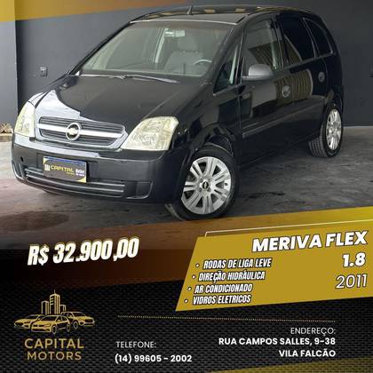 CHEVROLET MERIVA 1.8 MPFI EXPRESSION 8V FLEX 4P AUTOMATIZADO CHEVROLET MERIVA 1.8 MPFI EXPRESSION 8V FLEX 4P AUTOMATIZADO